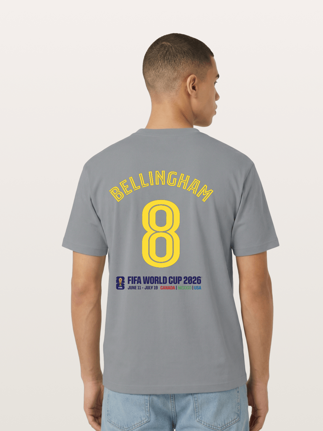 Bellingham 8 World Cup 2026 Gildan T-shirt