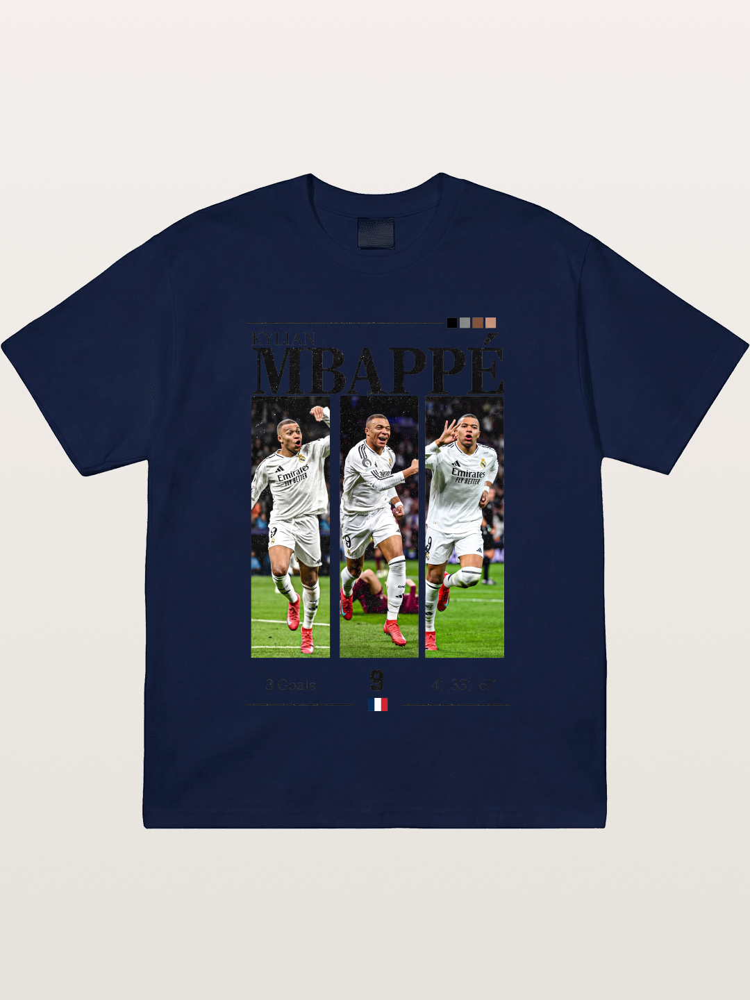 Mbappe Match Moment Collage Gildan T-shirt