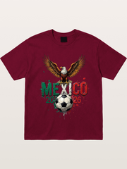 Mexico 2026 WC Eagle Print Gildan T-shirt
