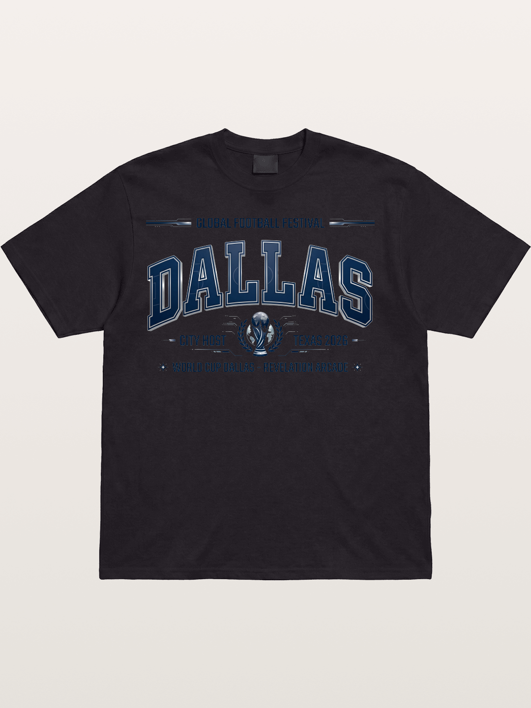 Dallas 2026 World Cup Print Cotton T-shirt