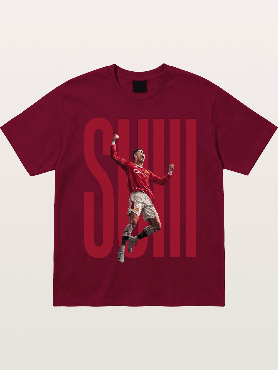 Ronaldo Manchester United Goal Pose Gildan T-shirt