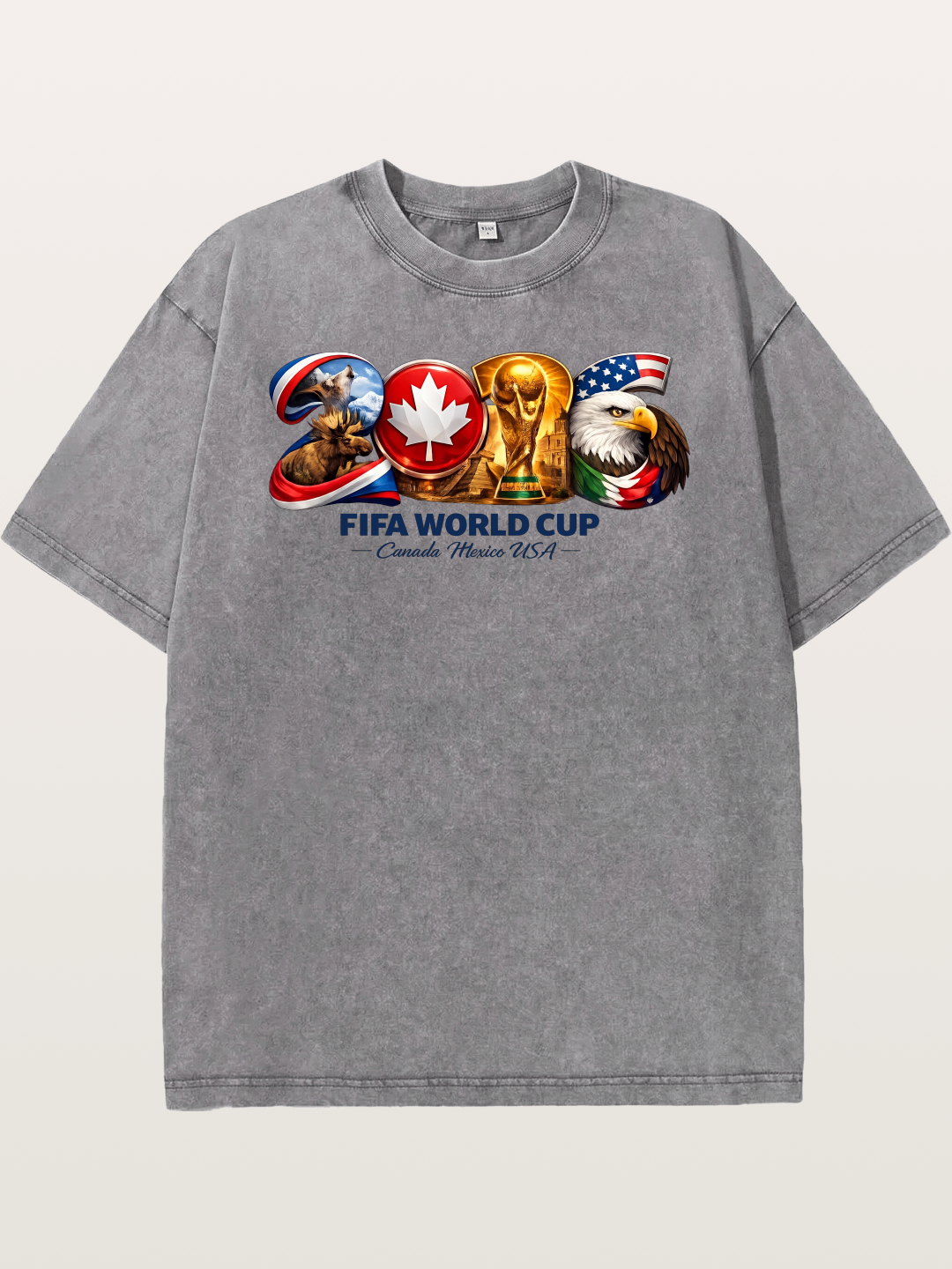 2026 FIFA World Cup Host Nations Washed T-shirt