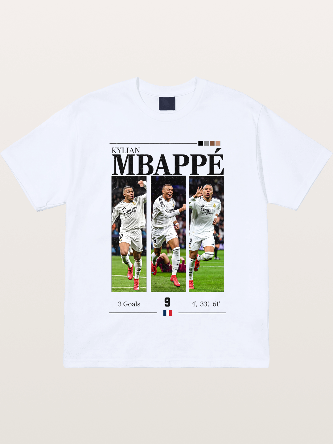Mbappe Match Moment Collage Gildan T-shirt