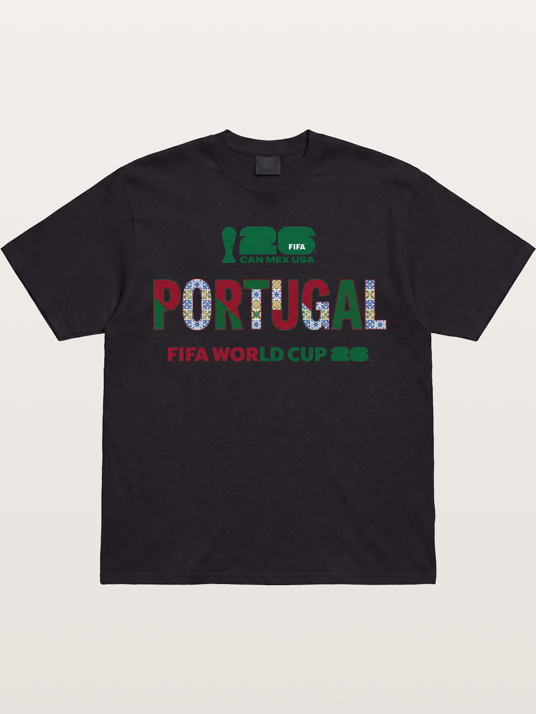 Portugal 2026 Pattern Art Gildan T-shirt