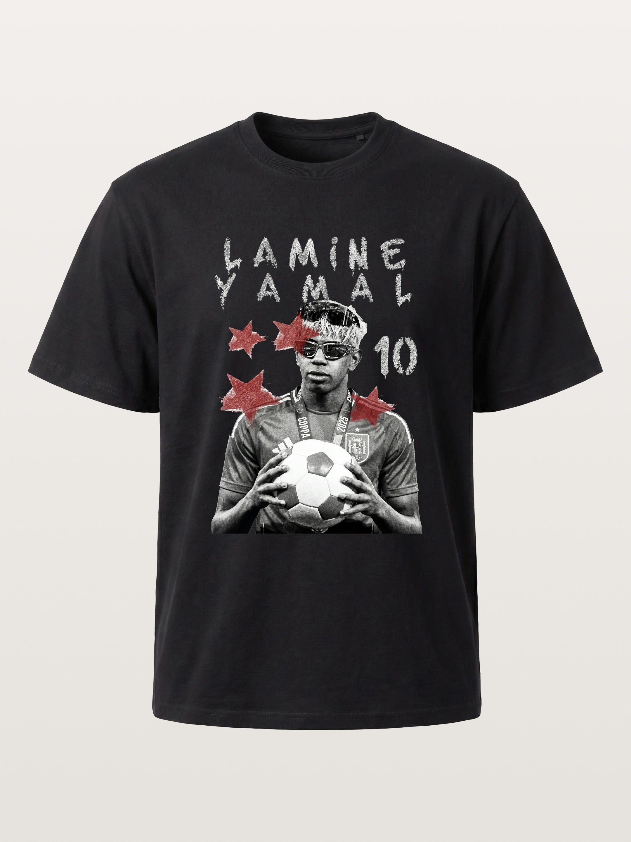 Lamine Yamal 2025 Star Card Cotton T-shirt