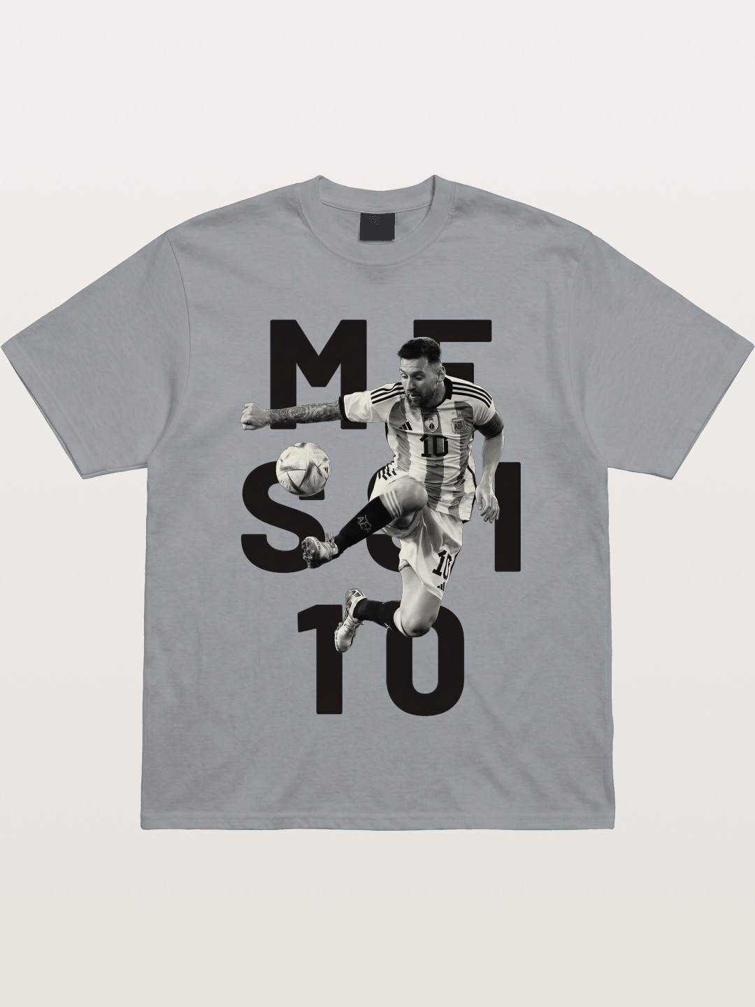 Messi 10 Action Print Gildan T-shirt