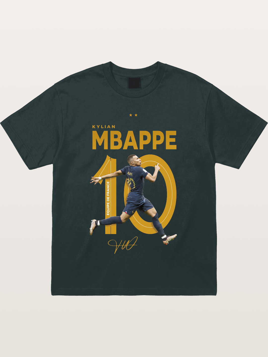 Mbappe France Number 10 Art Gildan T-shirt