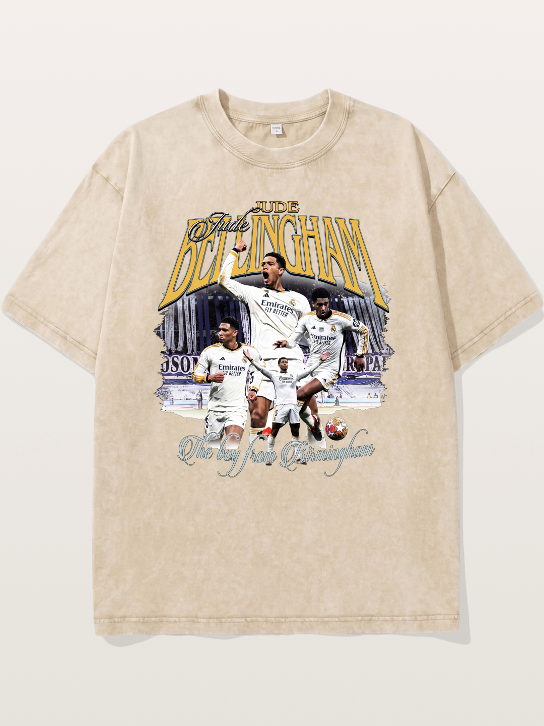 Jude Bellingham Real Madrid Washed T-shirt