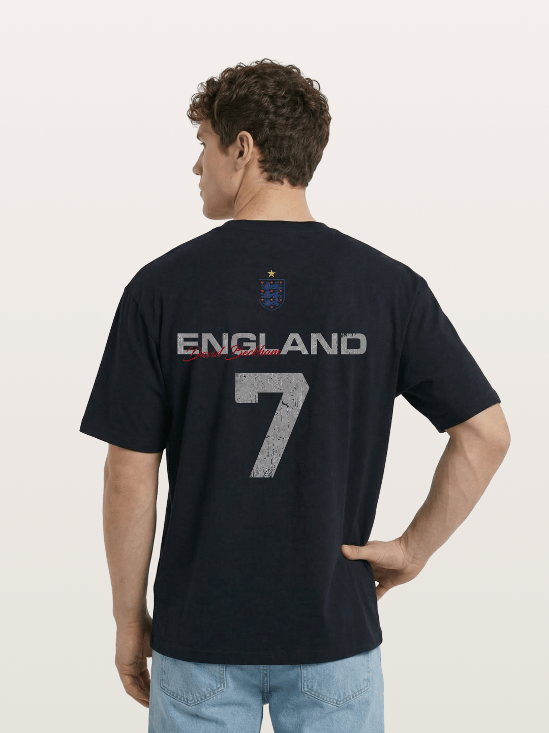 England Beckham 7 Vintage Cotton T-shirt