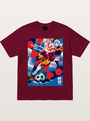 Canada WC 2026 Soccer Player Abstract Gildan T-shirt