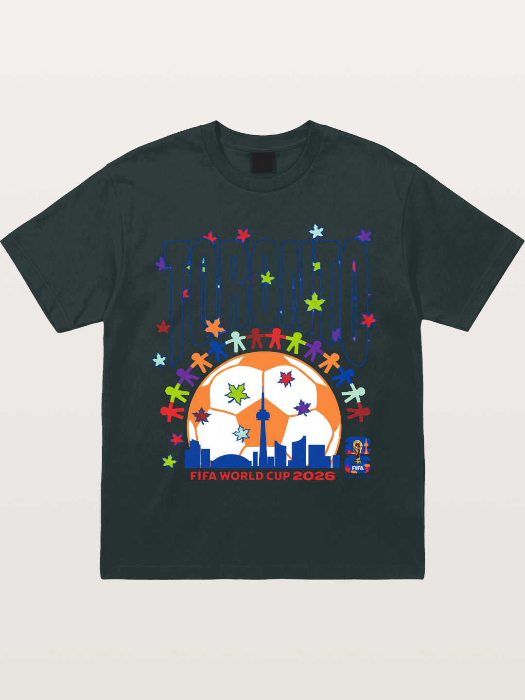 Toronto WC 2026 CN Tower Art Gildan T-shirt