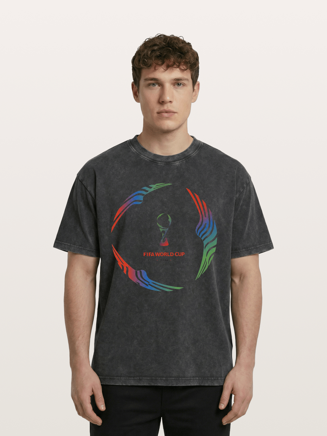 2026 World Cup Official Logo Washed T-shirt