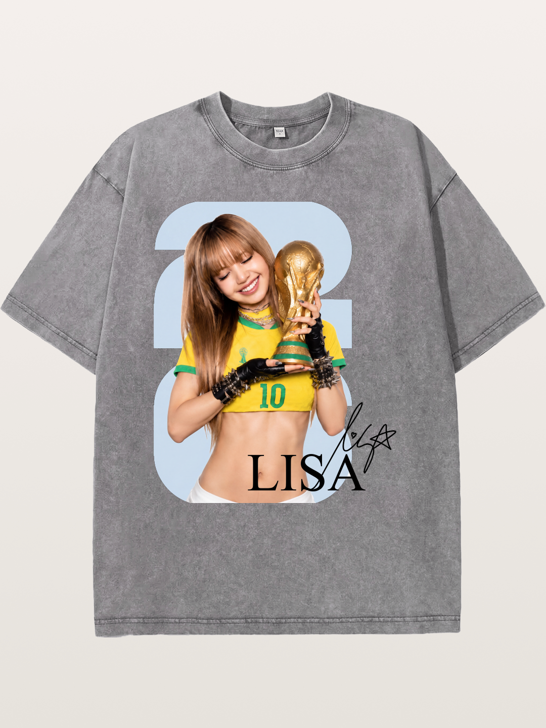 Lisa WC Trophy Portrait Washed T-shirt