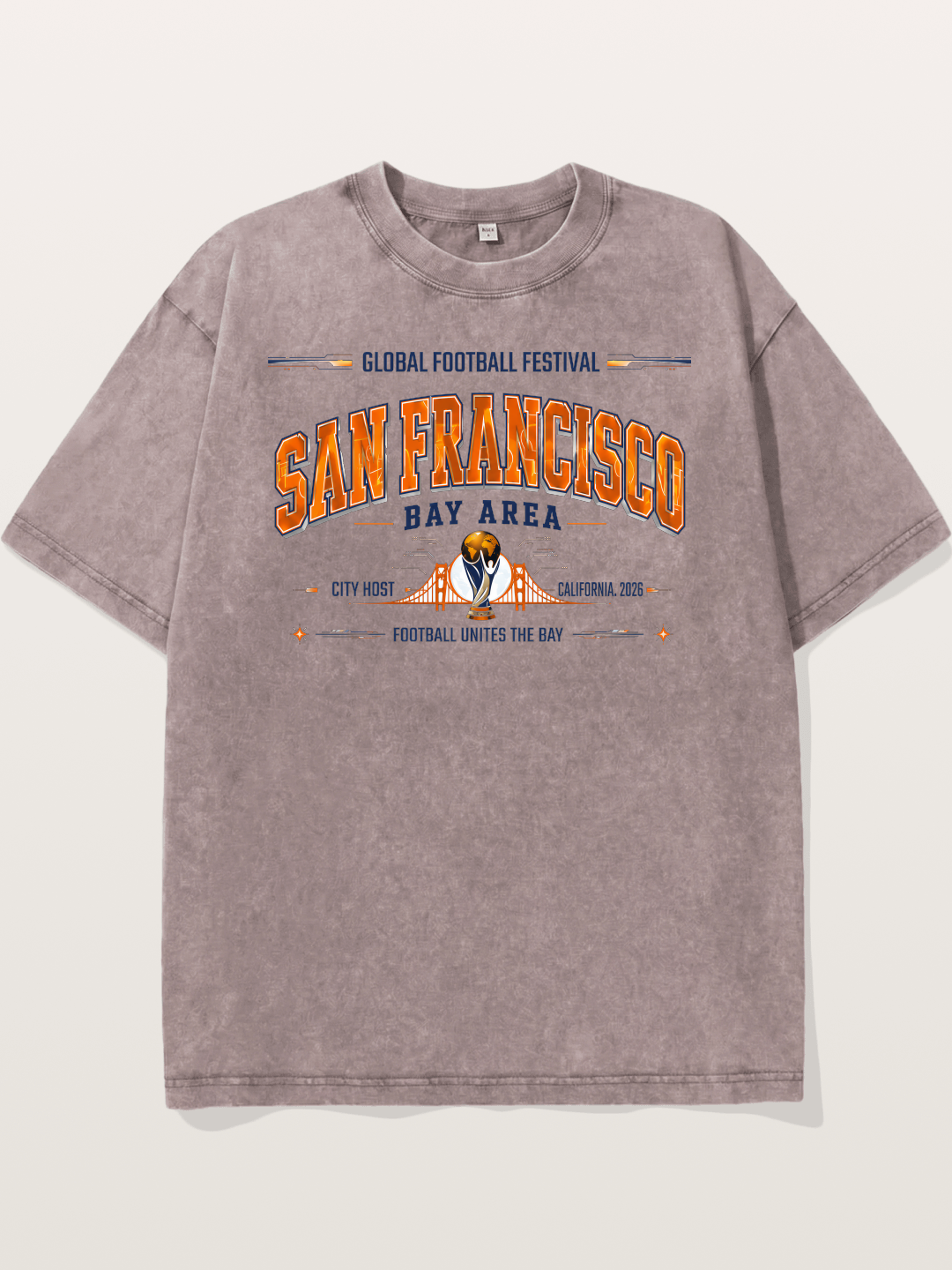 San Francisco WC Bay Area Art Washed T-shirt