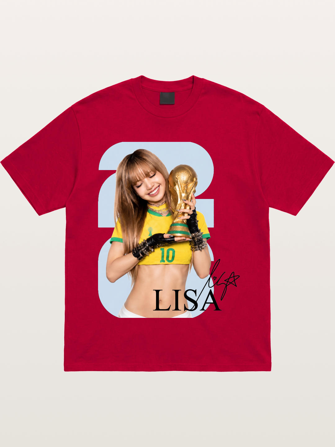 Lisa WC Trophy Portrait Gildan T-shirt
