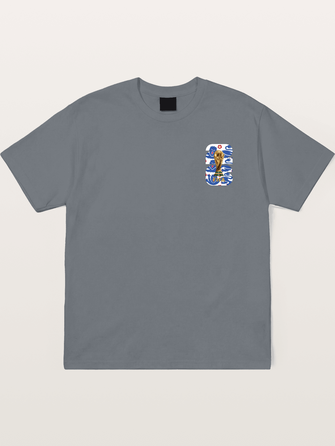 FIFA World Cup England Rose Emblem Cotton T-shirt
