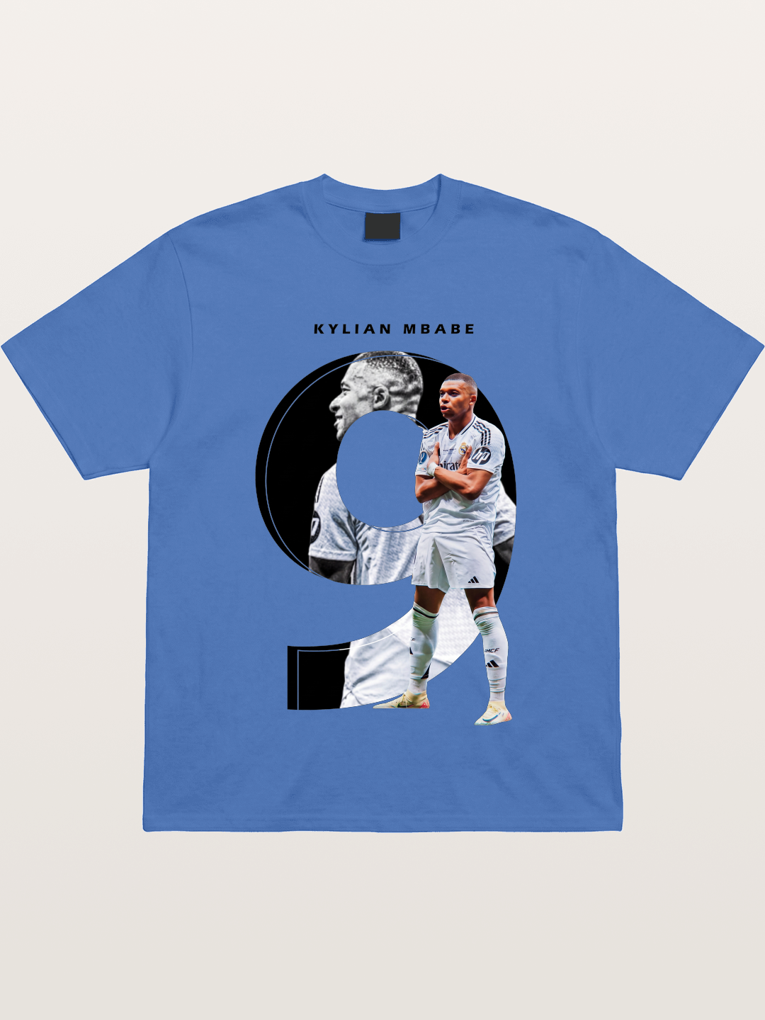 Mbappe Real Madrid Graphic Gildan T-shirt