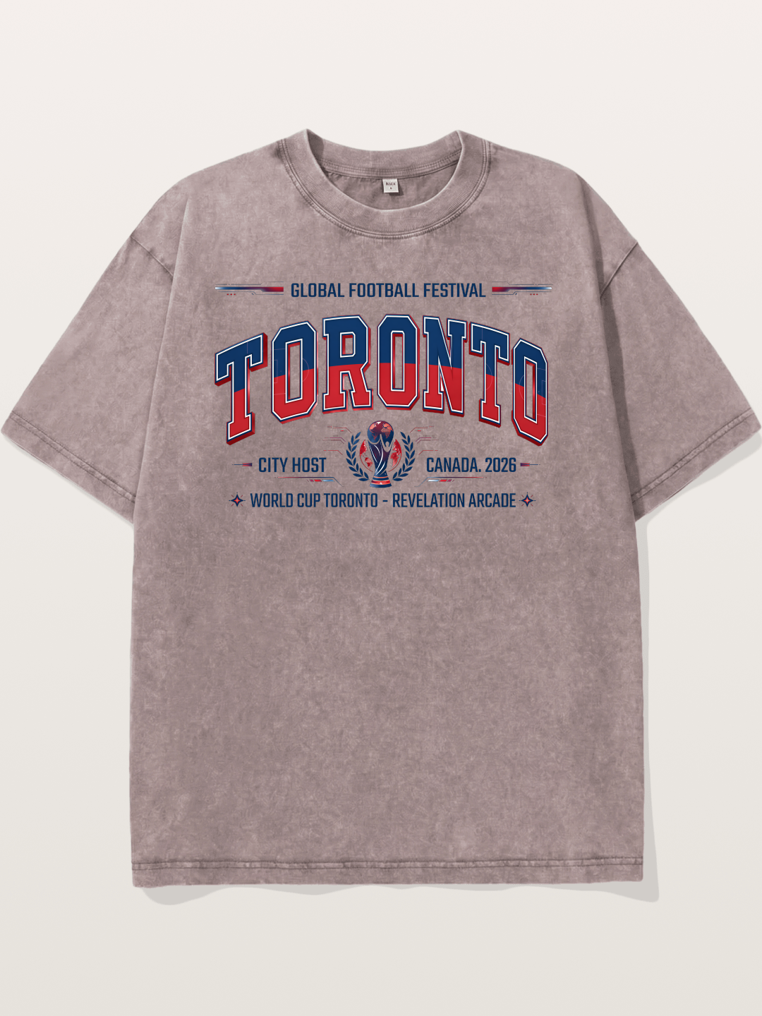 Toronto 2026 WC Host Graphic Washed T-shirt