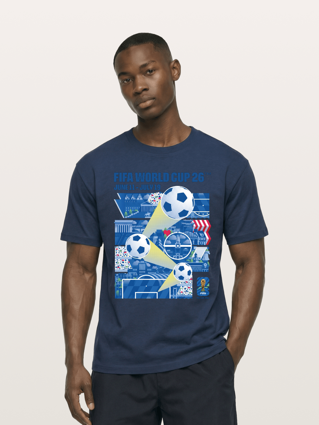2026 WC Schedule & Landmarks Cotton T-shirt