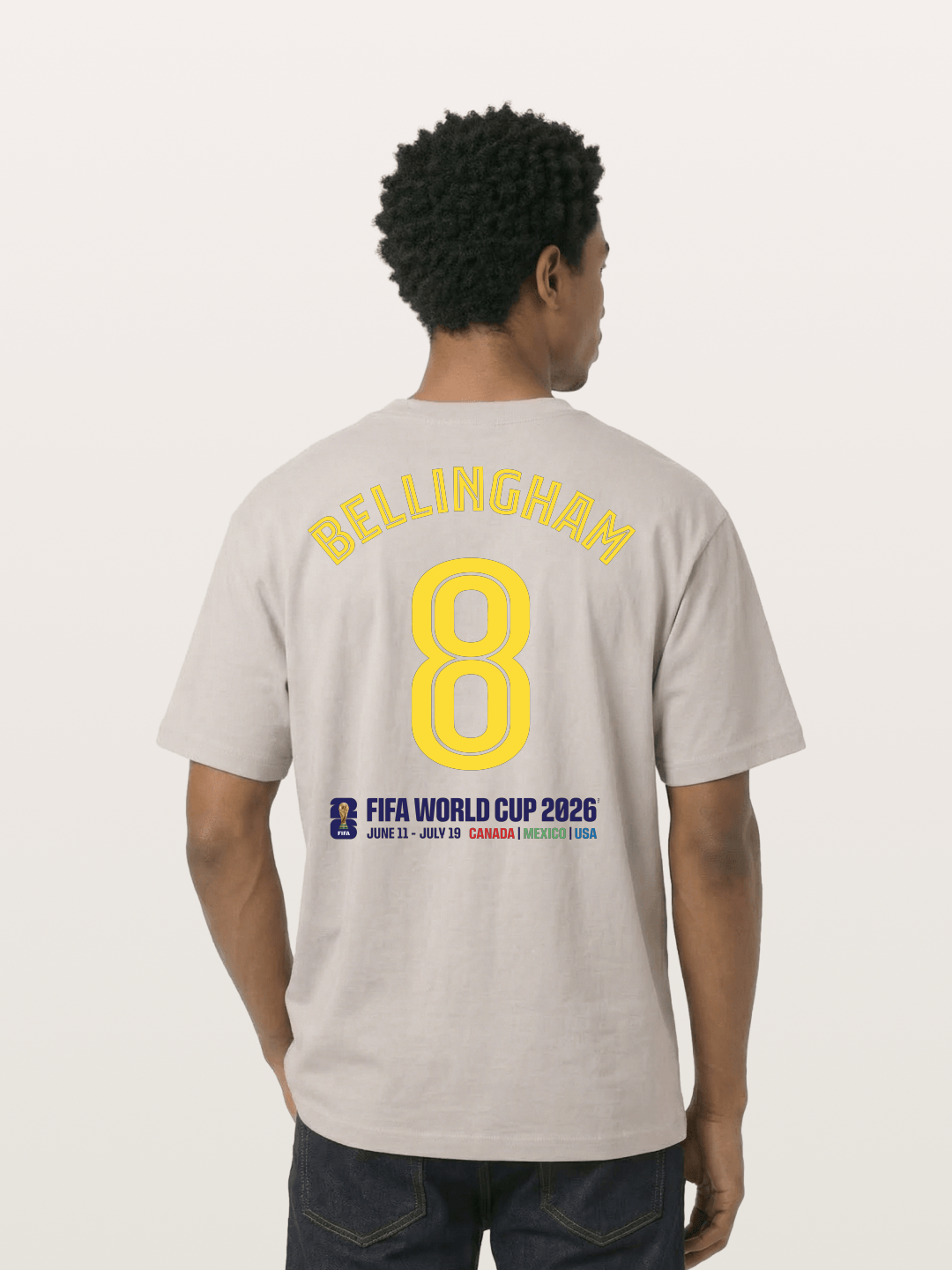 Bellingham 8 World Cup 2026 Cotton T-shirt