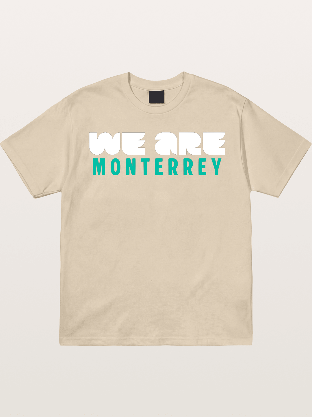 Monterrey Teal Bold Sticker Gildan T-shirt