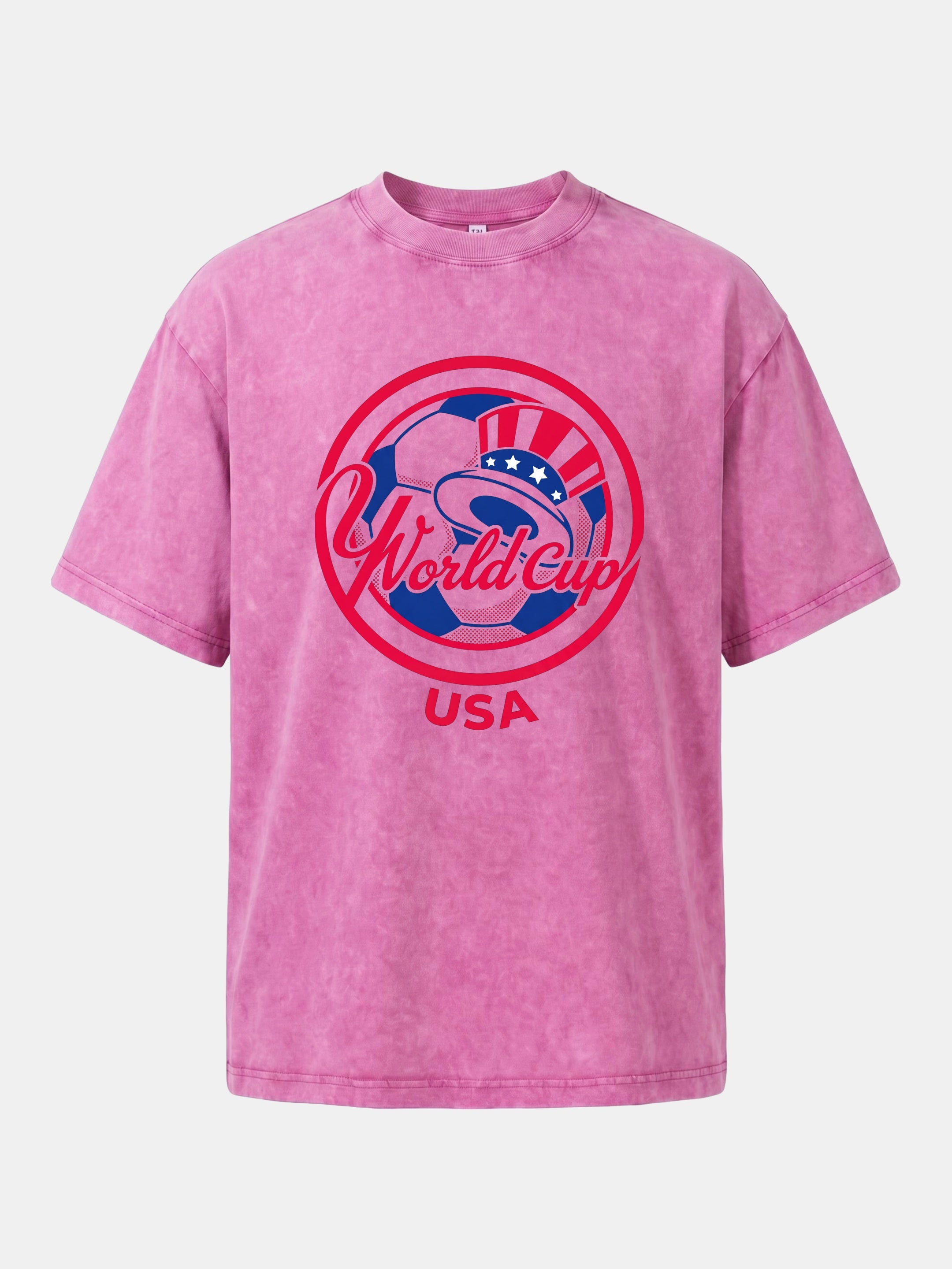 World Cup USA Circle Logo Washed T-shirt
