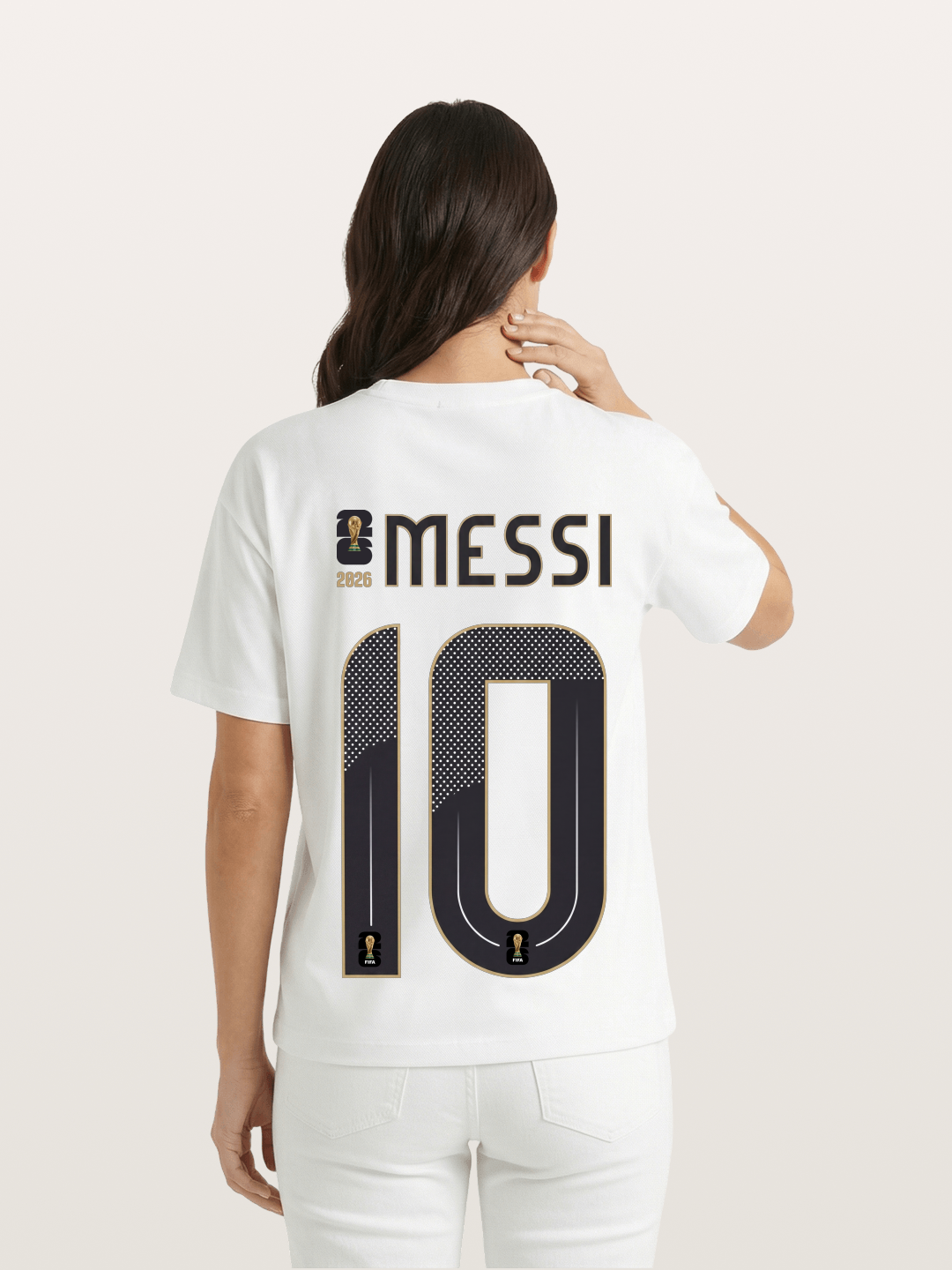 Argentina 10 Messi 2026 WC Gildan T-shirt