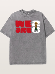 We Are FIFA World Cup Trophy Washed T-shirt