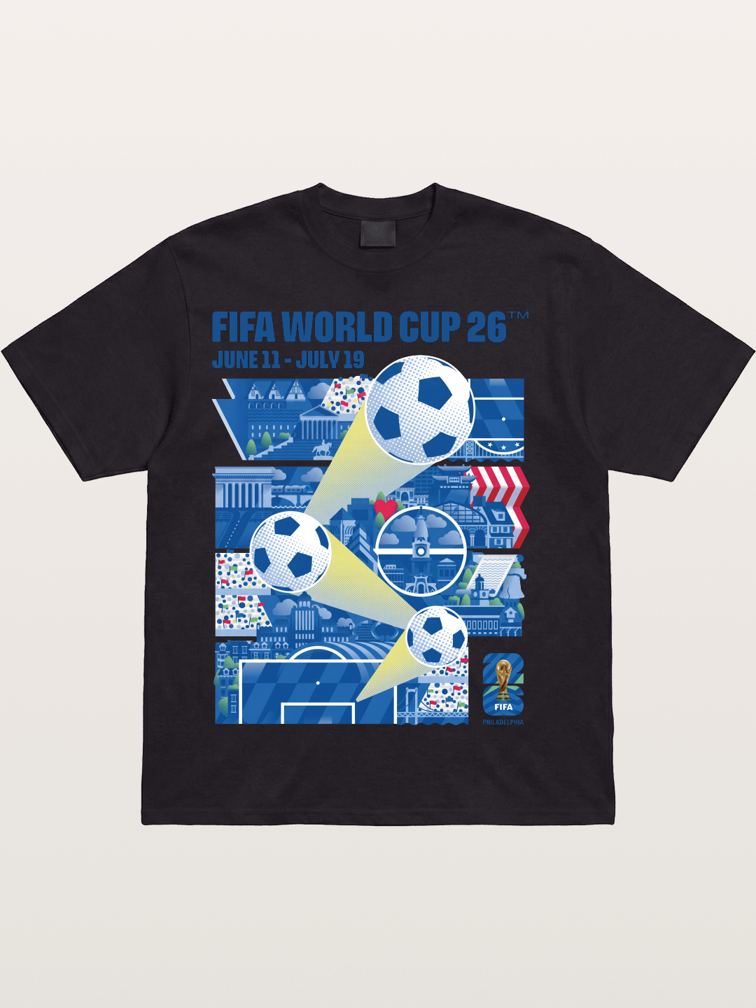 2026 WC Schedule & Landmarks Cotton T-shirt