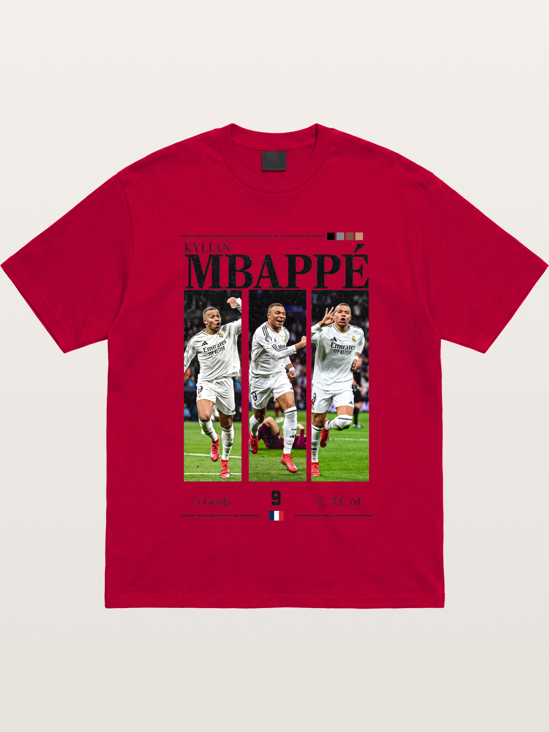Mbappe Match Moment Collage Gildan T-shirt