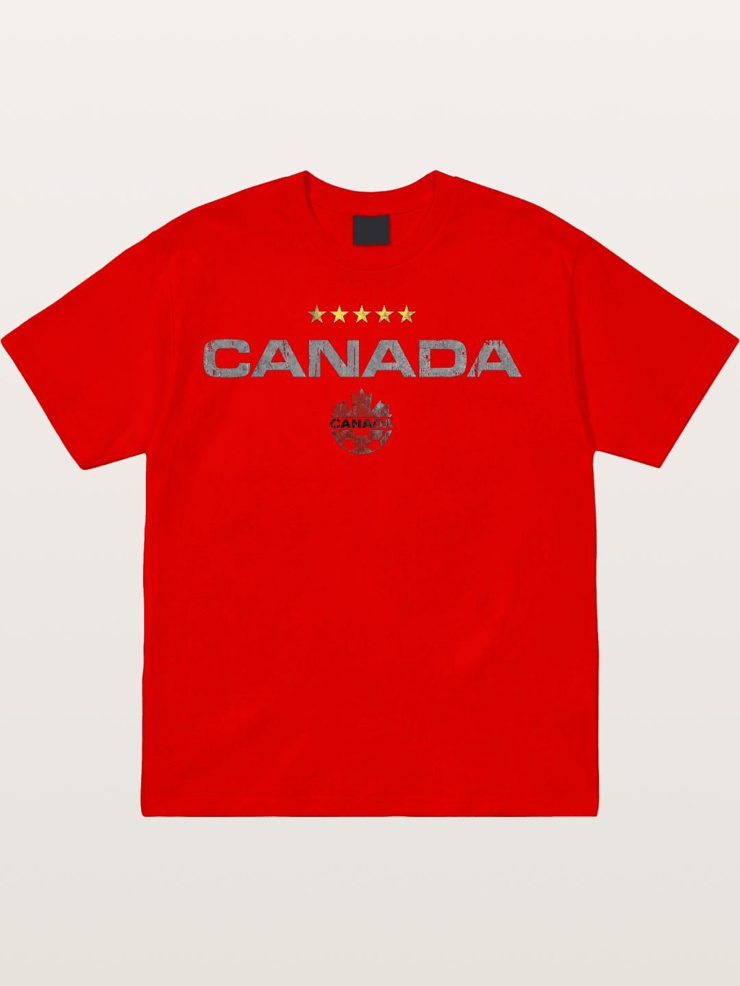 Canada Soccer Team Crest Cotton T-shirt