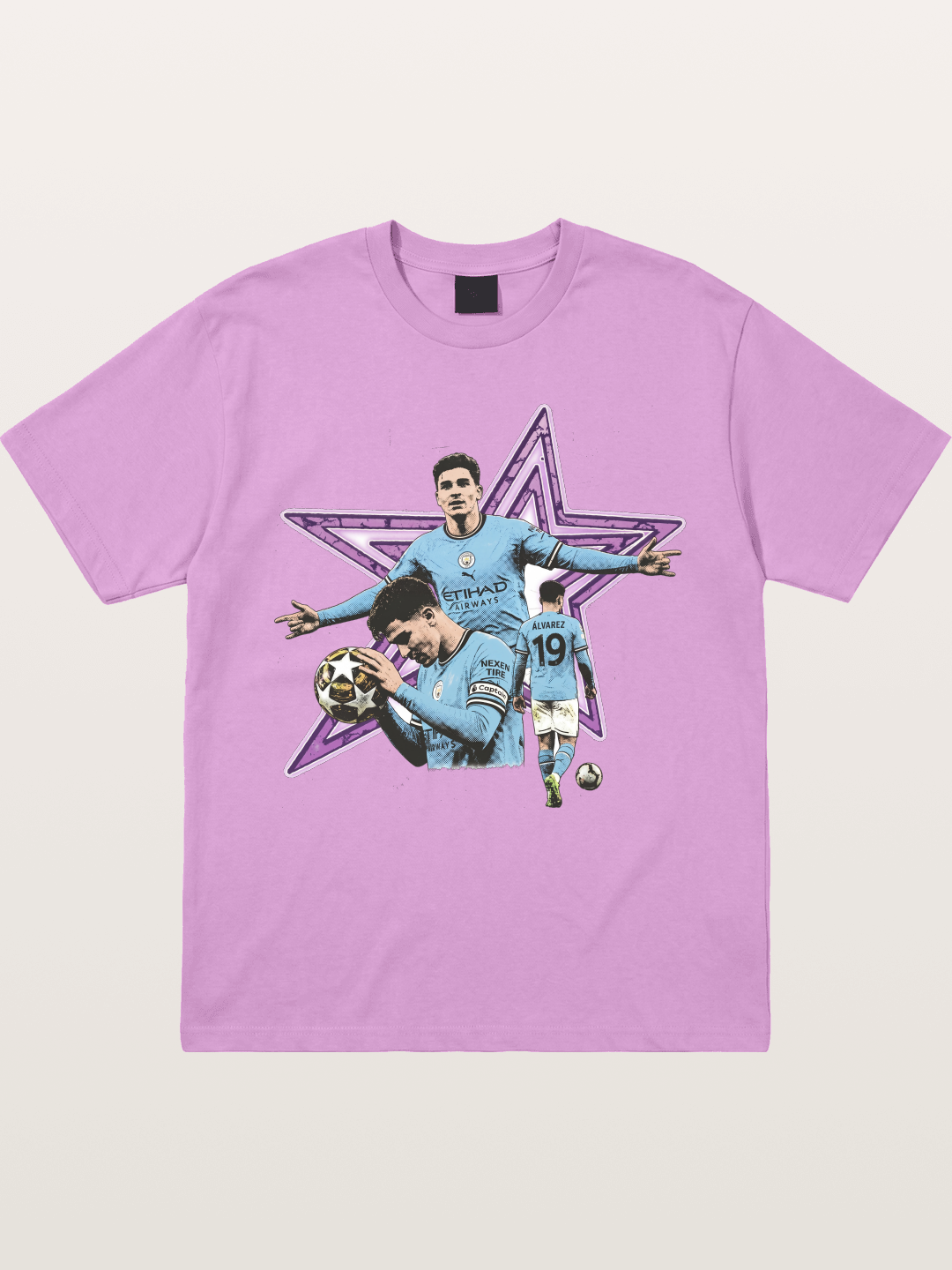 Manchester City Star Collage Gildan T-shirt