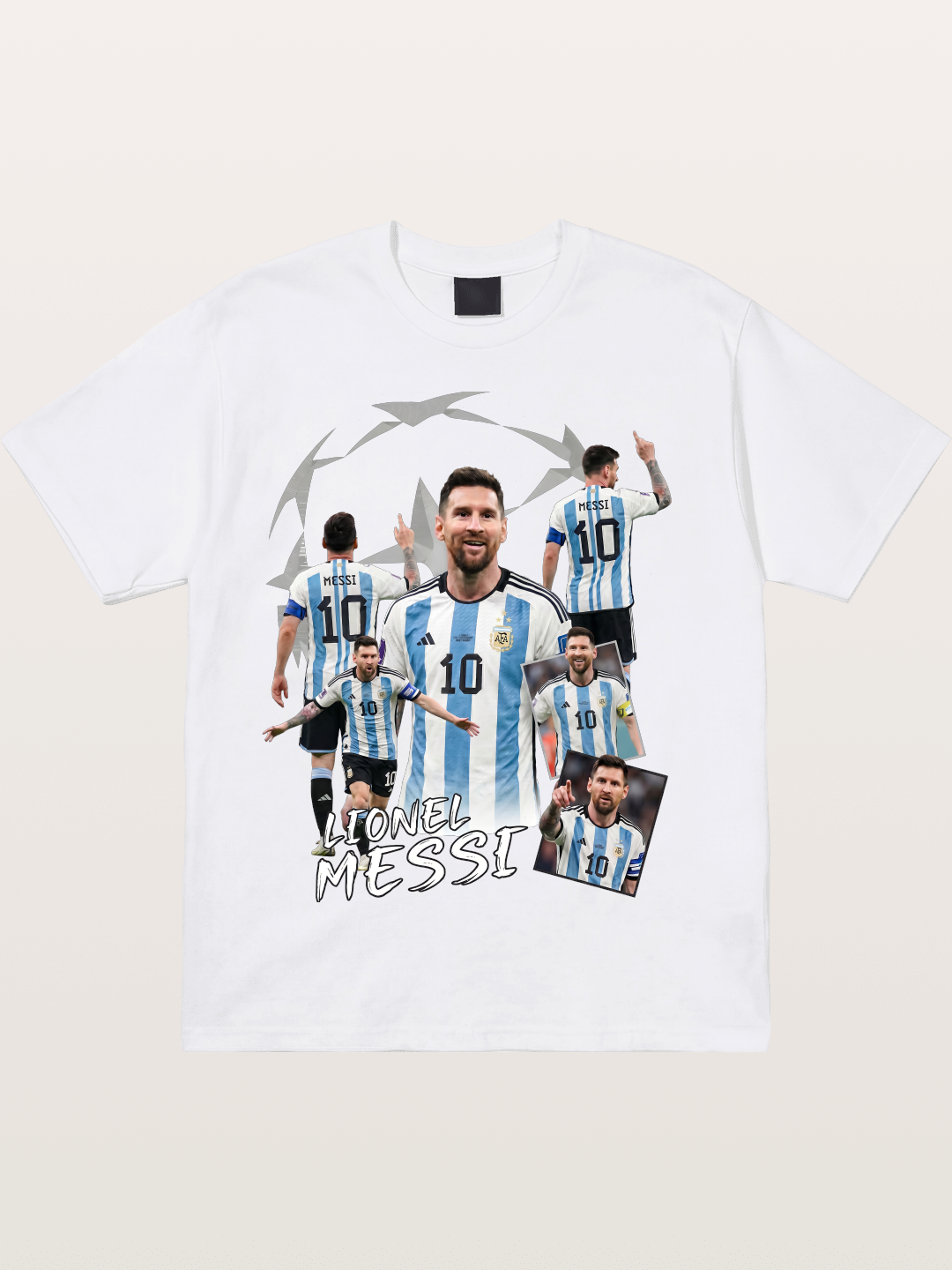 Lionel Messi Career Tribute Cotton T-shirt