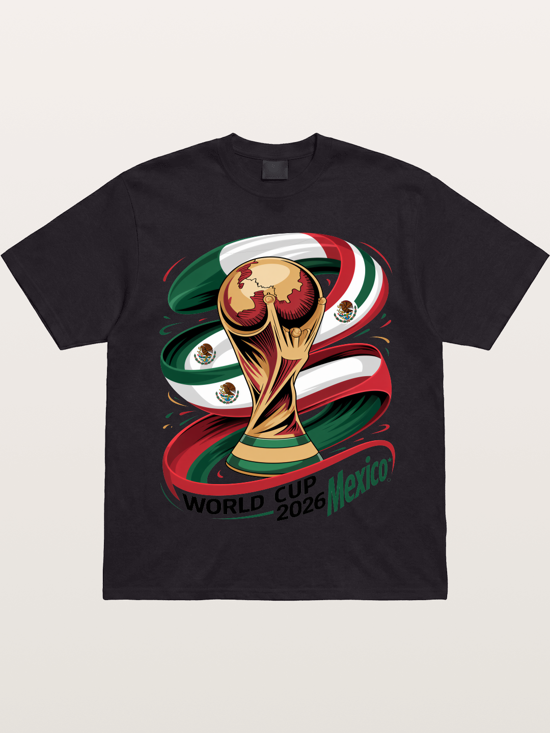 2026 Mexico WC Trophy Art Gildan T-shirt
