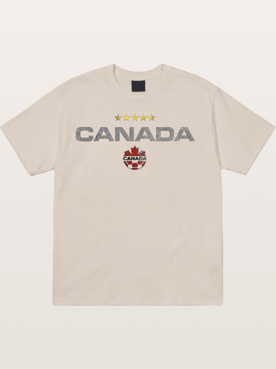Canada Soccer Team Crest Cotton T-shirt