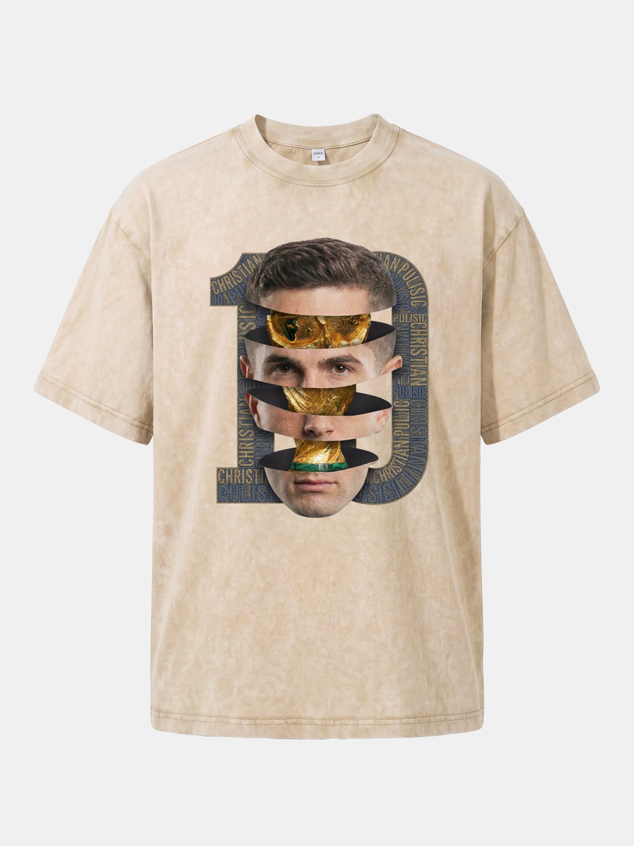 Christian Pulisic World Cup Art Washed T-shirt