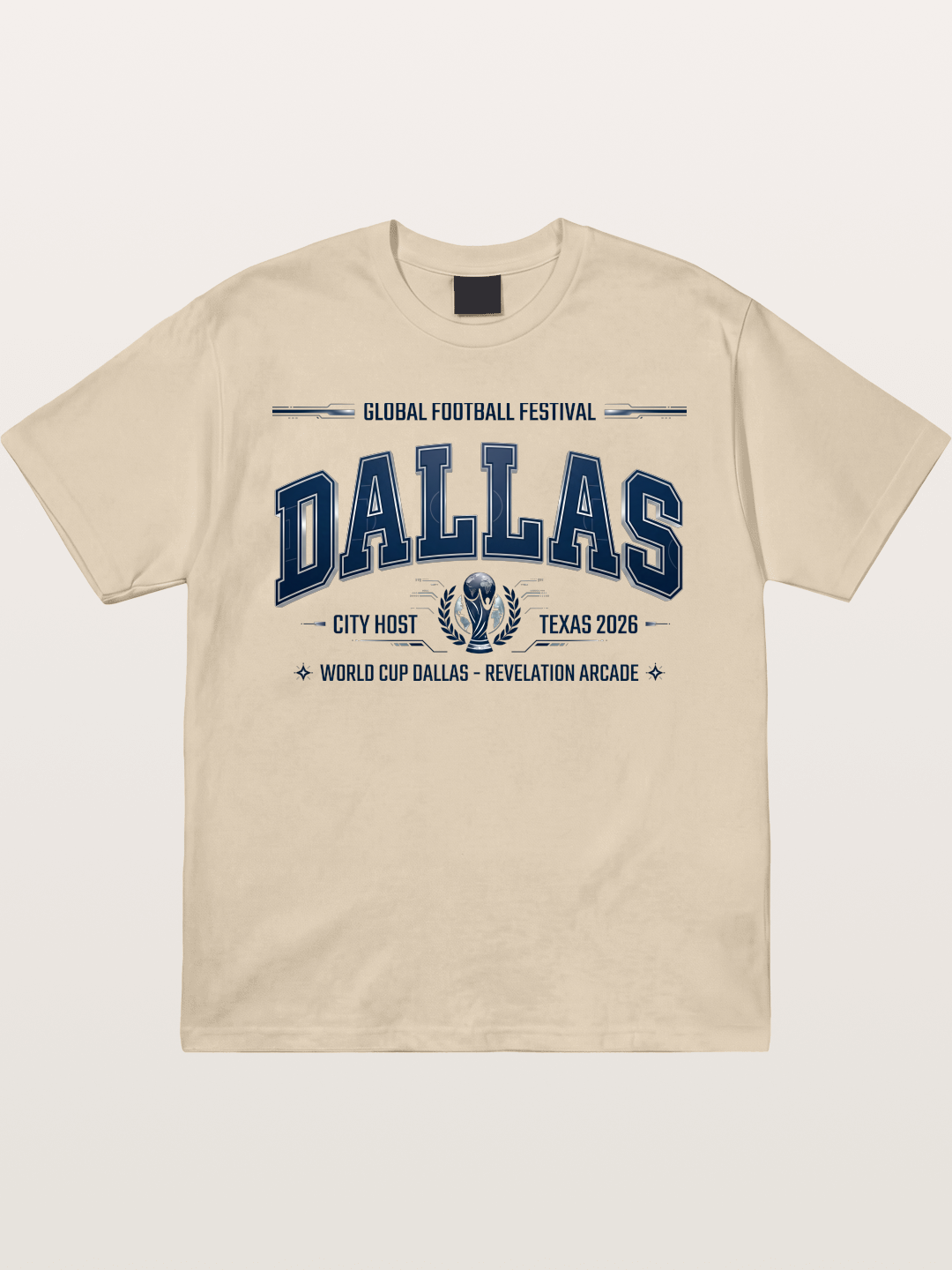 Dallas 2026 World Cup Print Gildan T-shirt