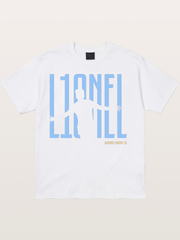 Lionel Messi Celebration Silhouette Cotton T-shirt