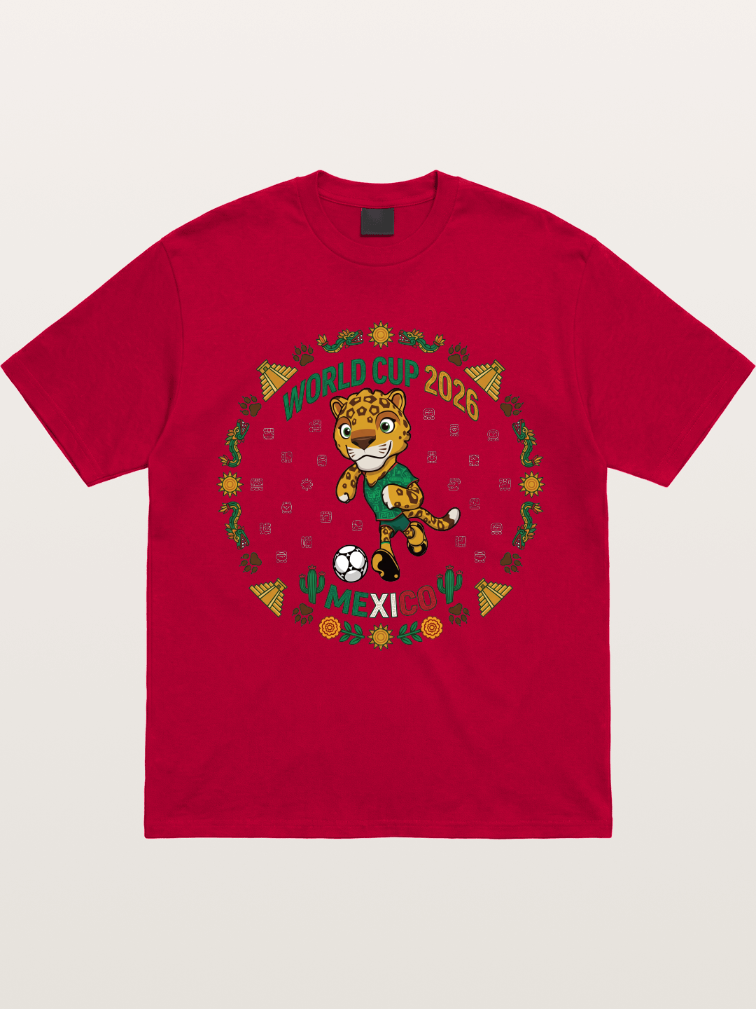 Mexico 2026 World Cup Mascot Gildan T-shirt
