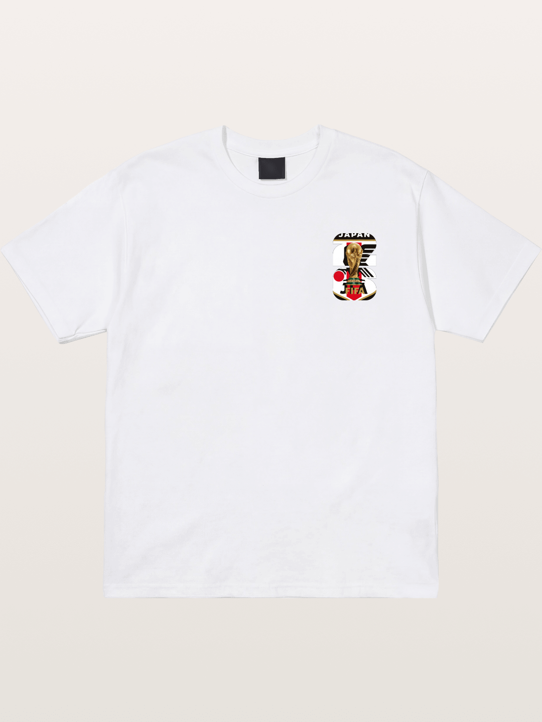 Japan World Cup Trophy Crest Cotton T-shirt