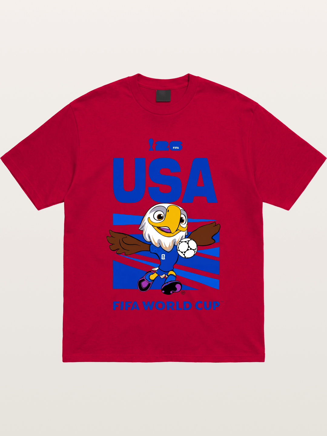 USA WC 2026 Eagle Mascot Design Gildan T-shirt