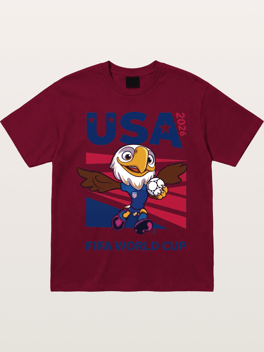 USA Eagle Mascot World Cup Gildan T-shirt