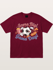 Game Day Snack Soccer Doodle Gildan T-shirt