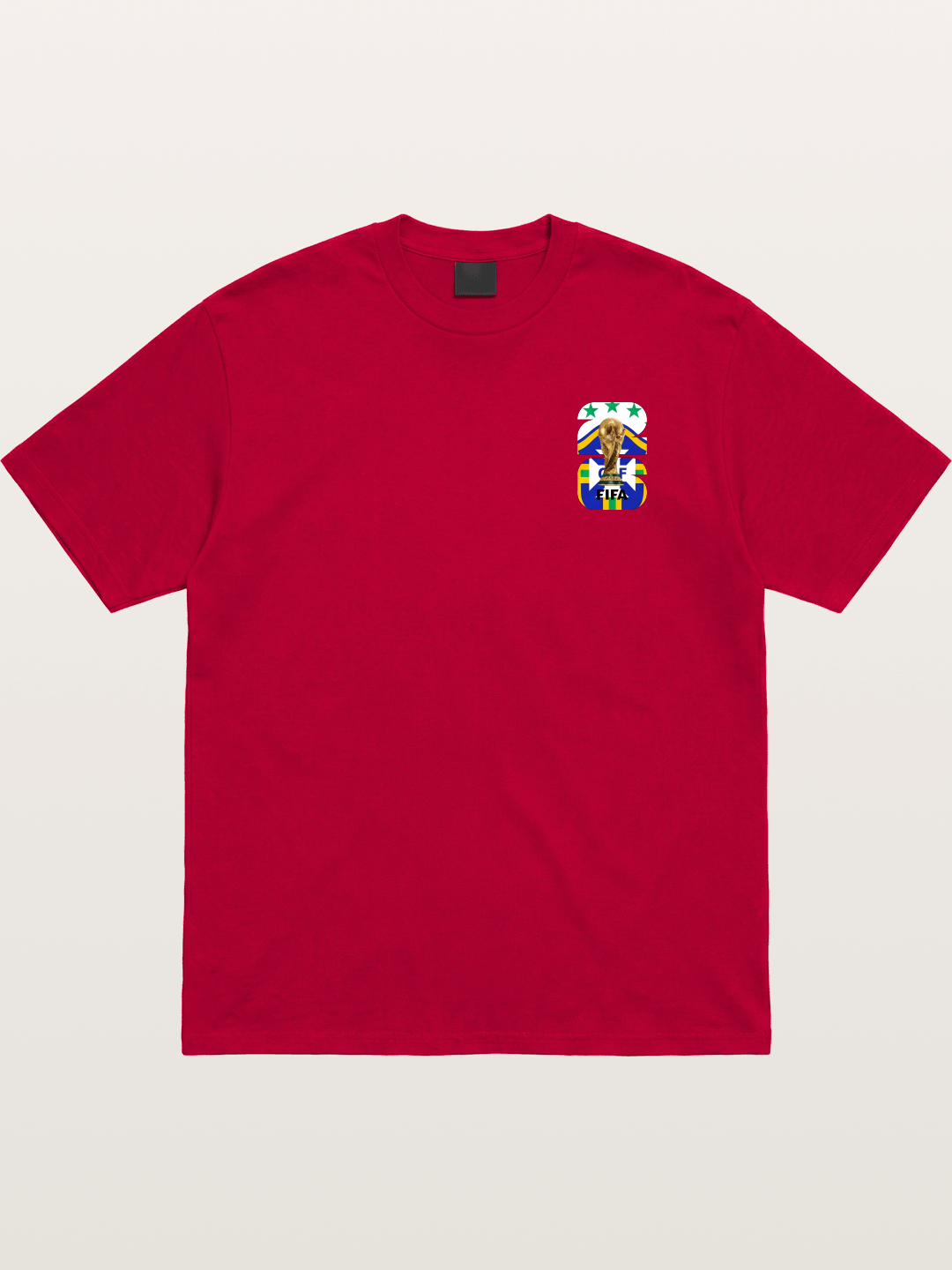 FIFA World Cup Brazil Five Stars Gildan T-shirt