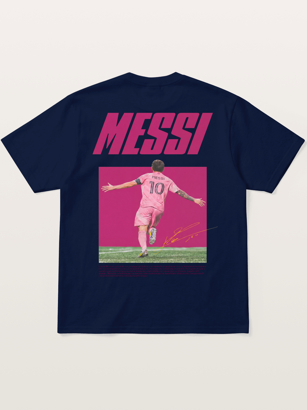 Messi Inter Miami Pink Kit Gildan T-shirt