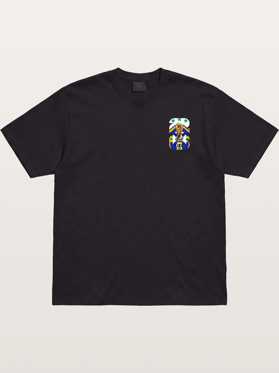 FIFA World Cup Brazil Five Stars Gildan T-shirt
