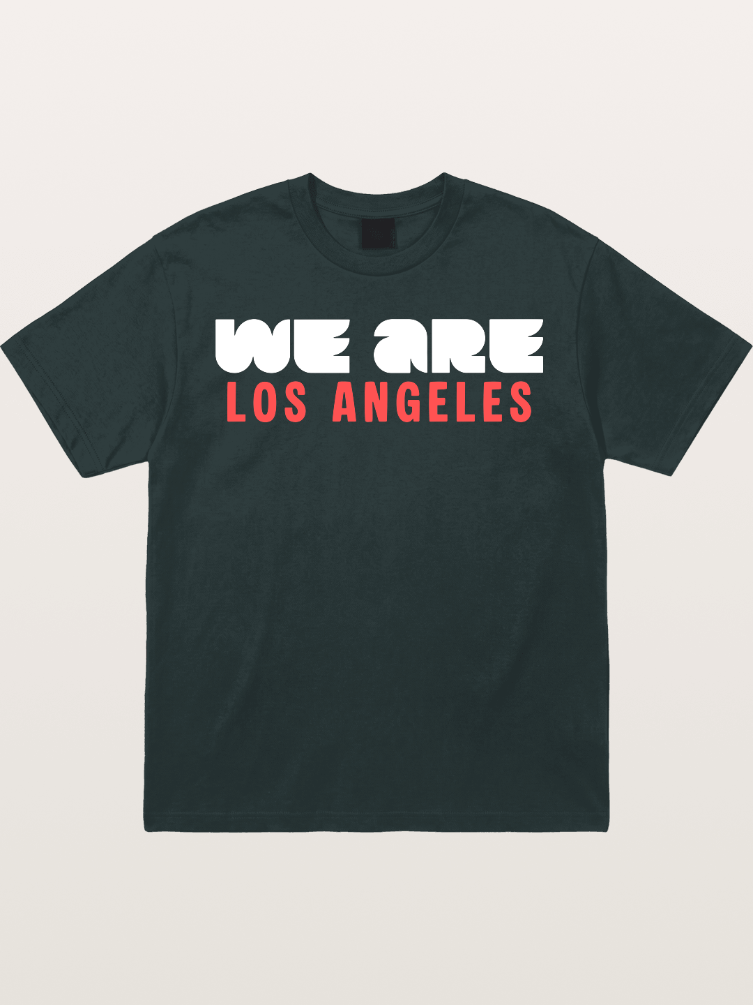 Los Angeles Red-Blue Typo Gildan T-shirt