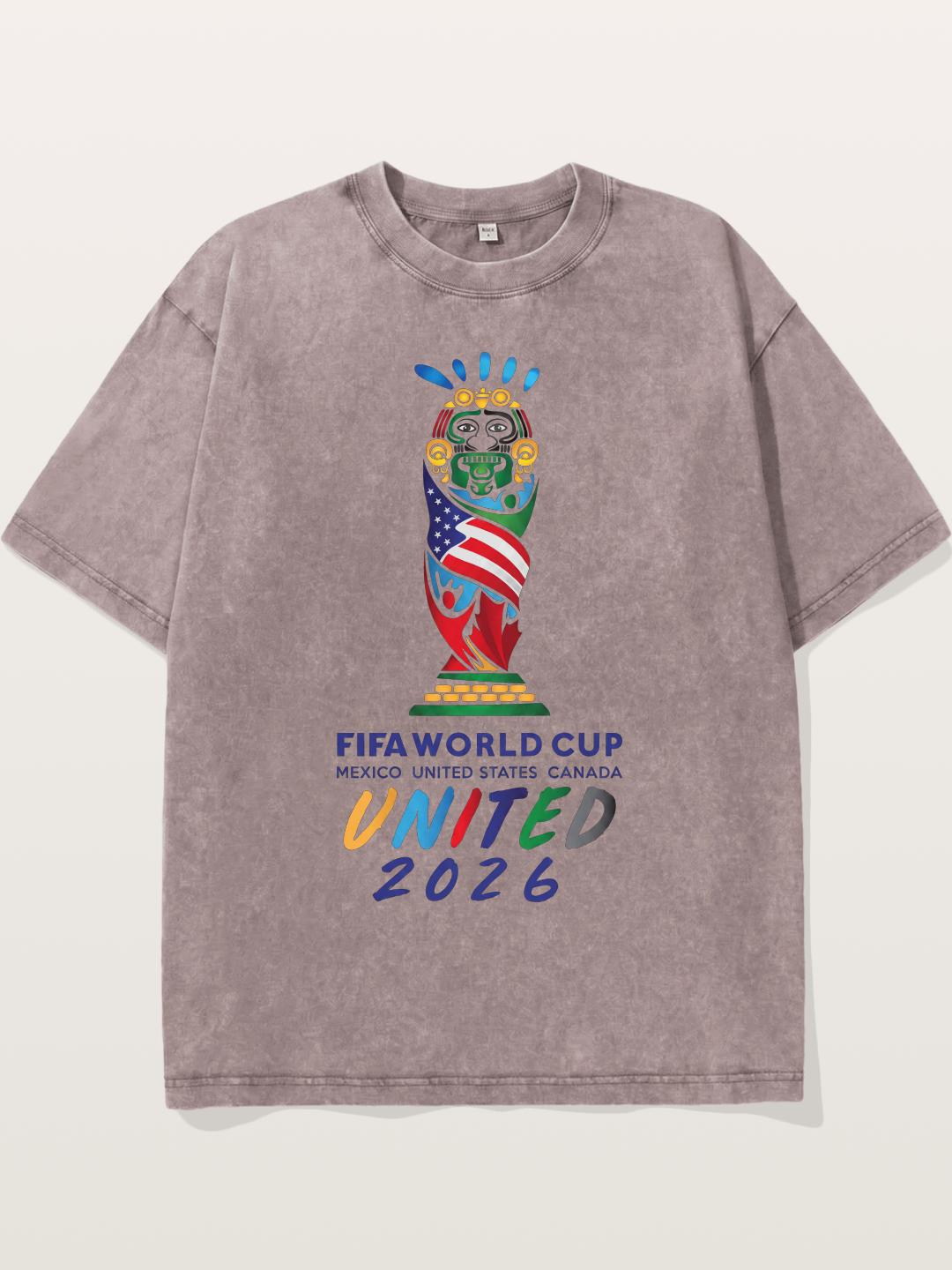 United 2026 WC Emblem Washed T-shirt