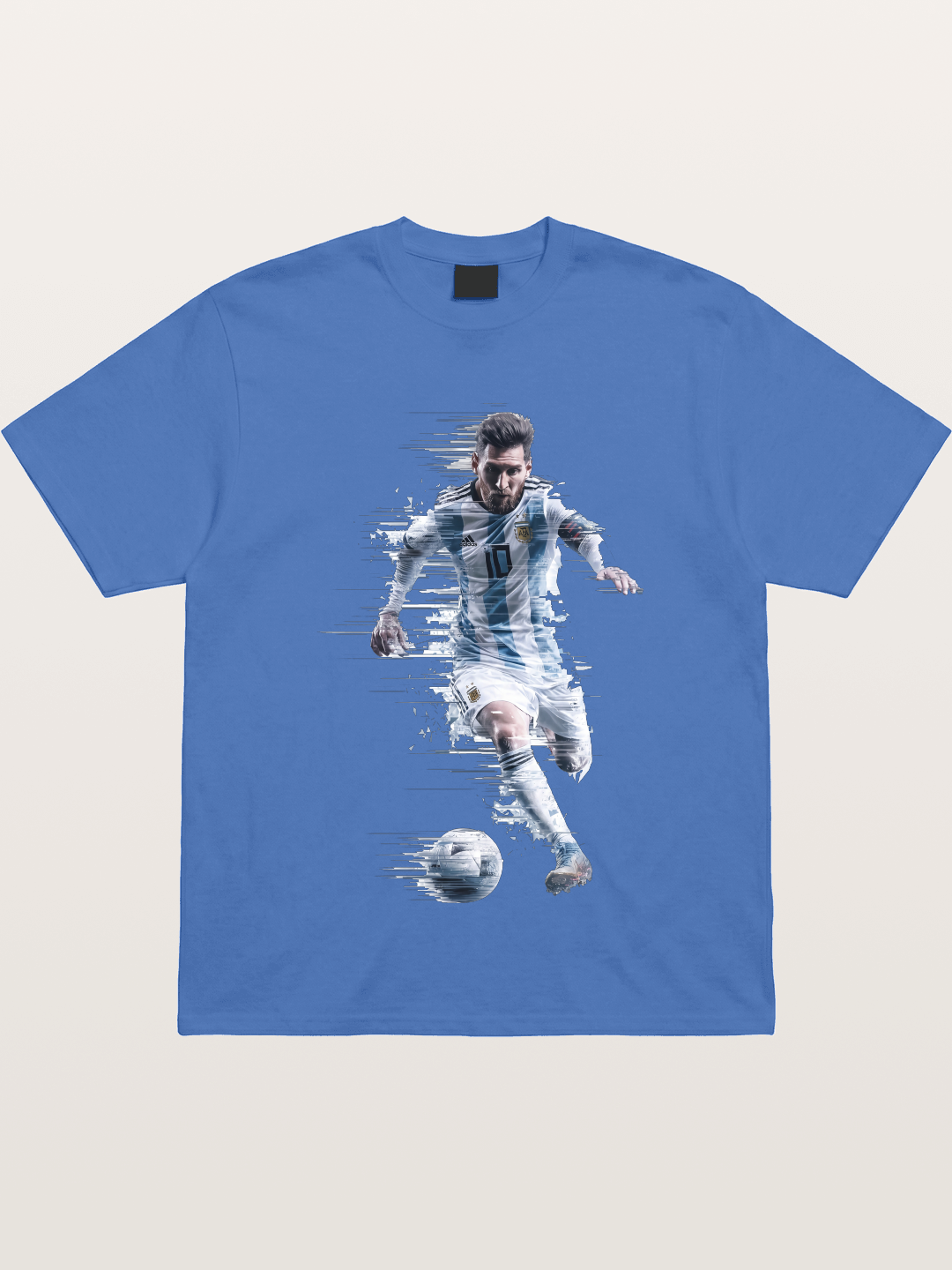 Messi Motion Blur Graphic Gildan T-shirt