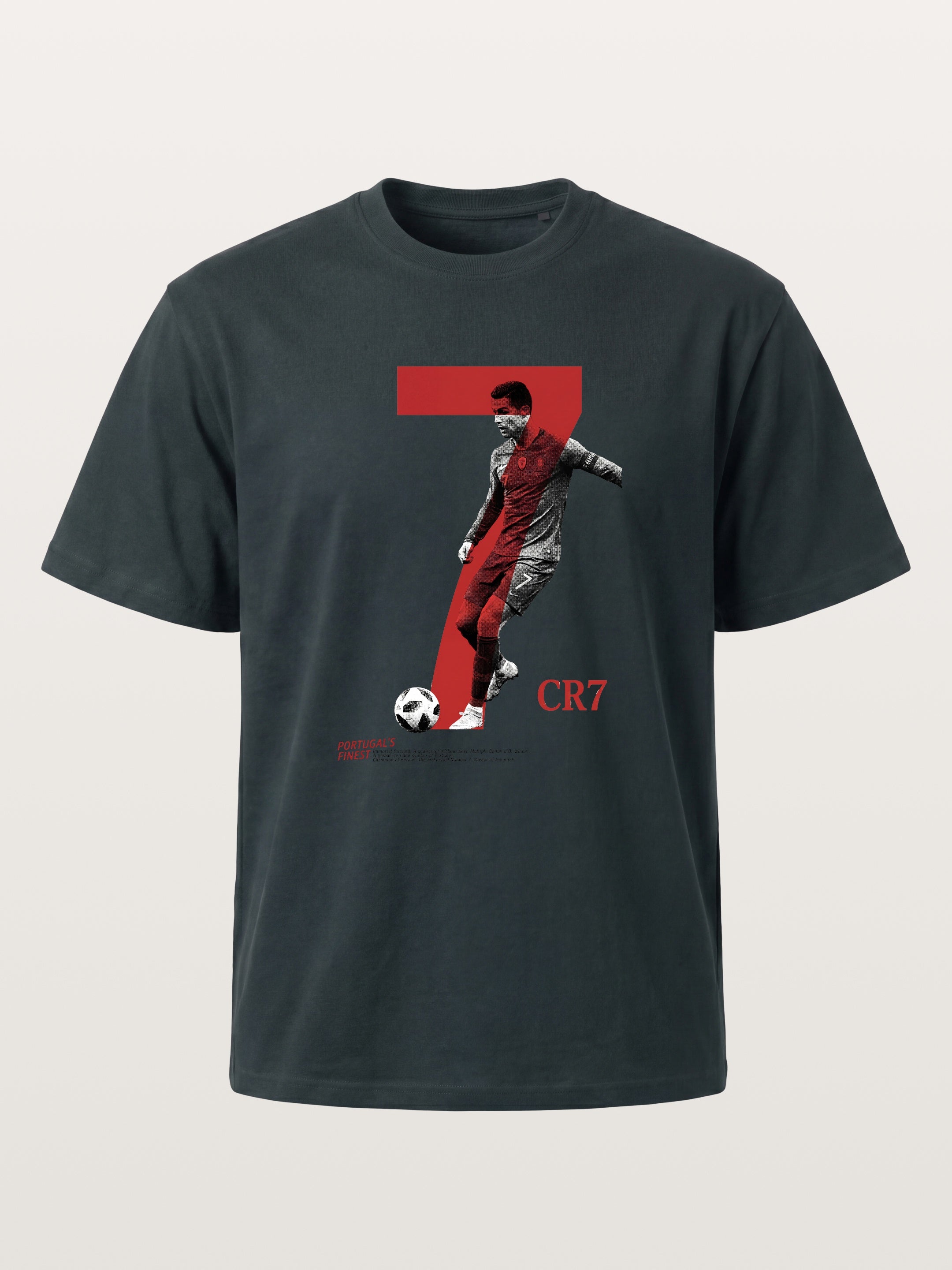 CR7 Portugal Split Portrait Gildan T-shirt